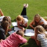 DofE students planning routes