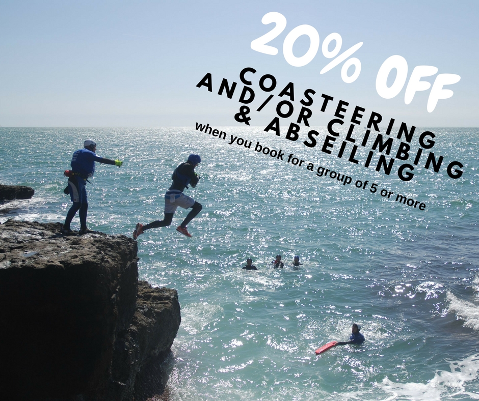 coasteering offer