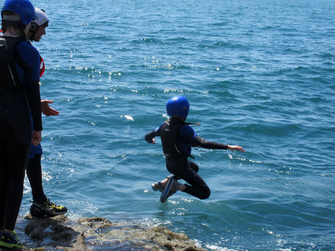 coasteering activity as part of residential