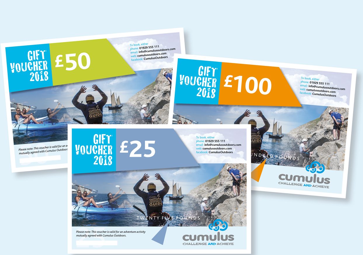 Gift voucher PIc Cumulus Outdoors