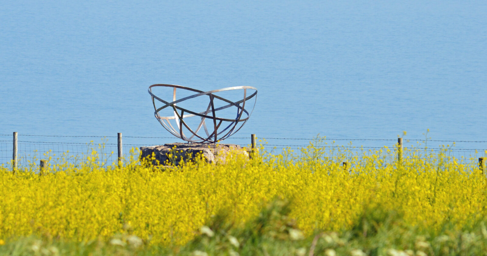 The radar monument at St Aldhelms Head