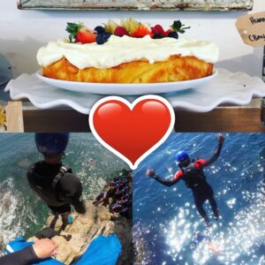 Cream cakes and coasteering valentines day offer
