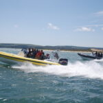 power boat trip new to gold residential programme