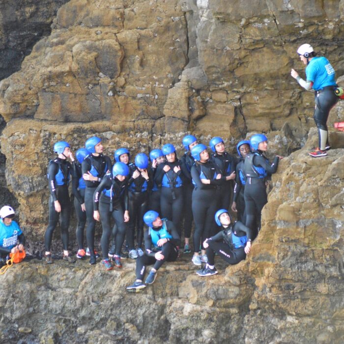 coasteering on the jurassic coast