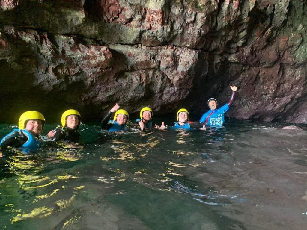 coasteering on jurassic coast dofe