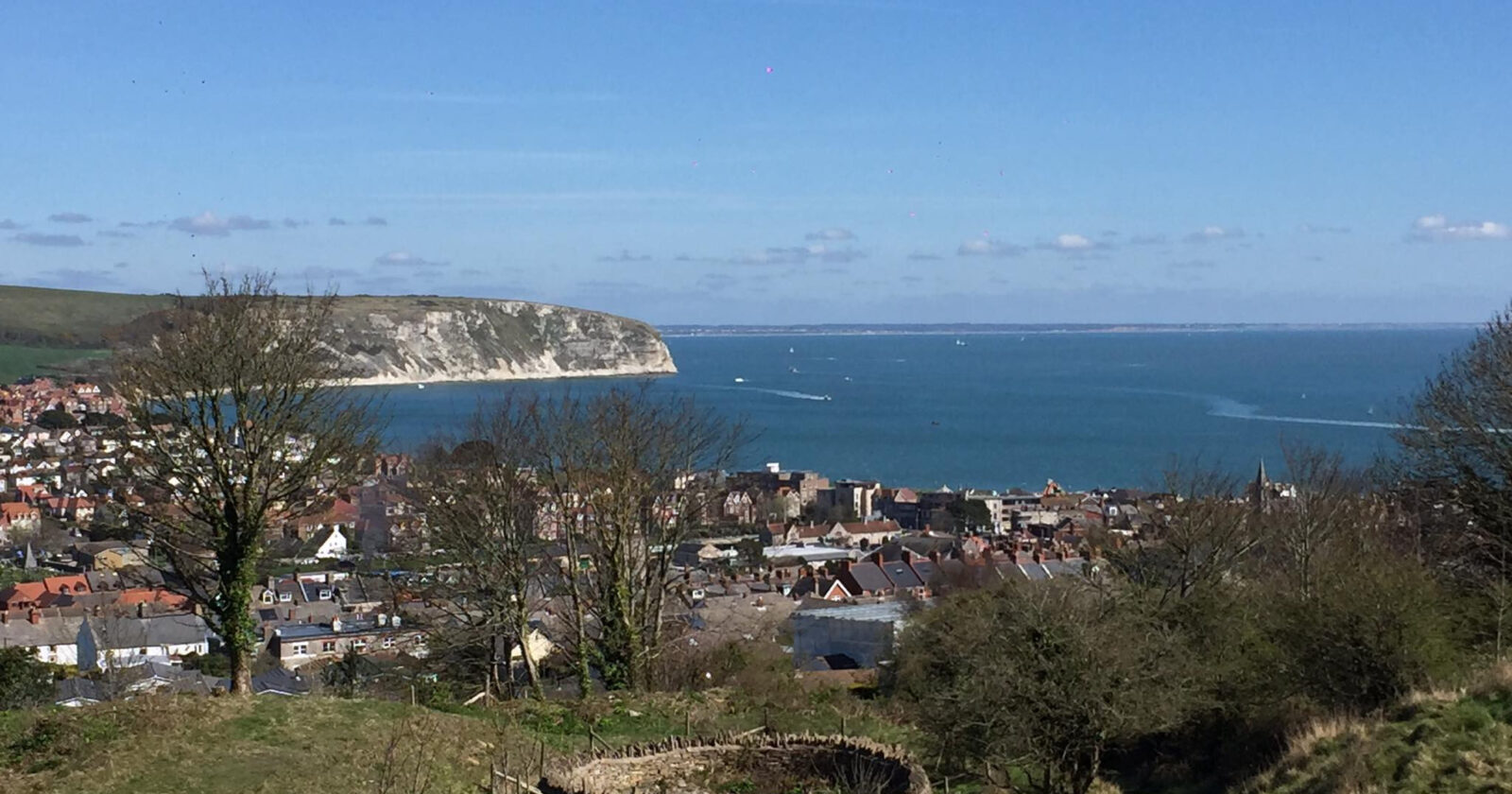 quarr view swanage bay