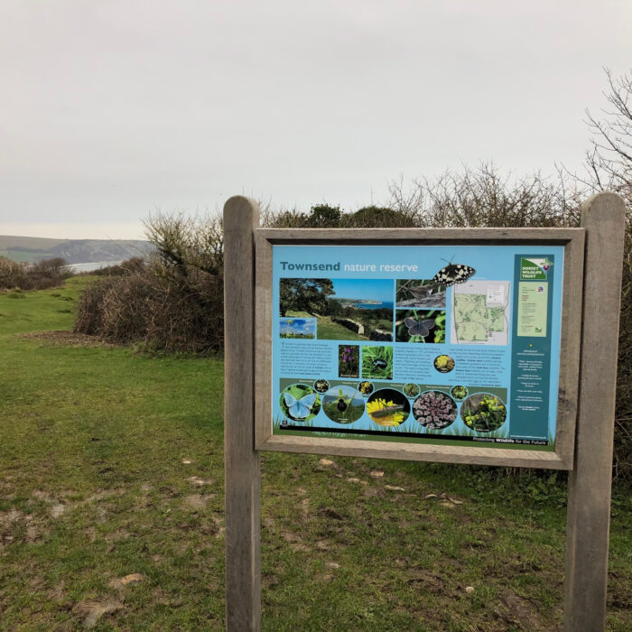 townsend nature reserve sign