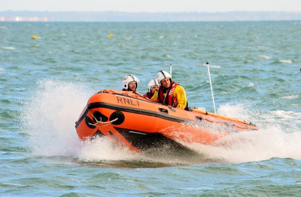 swanage RNLI inshore lifeboat