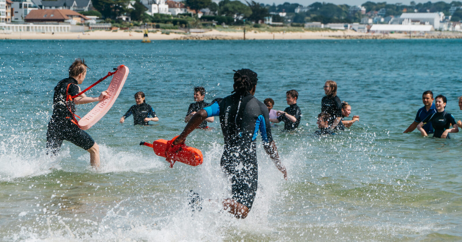 beach safety games dorset