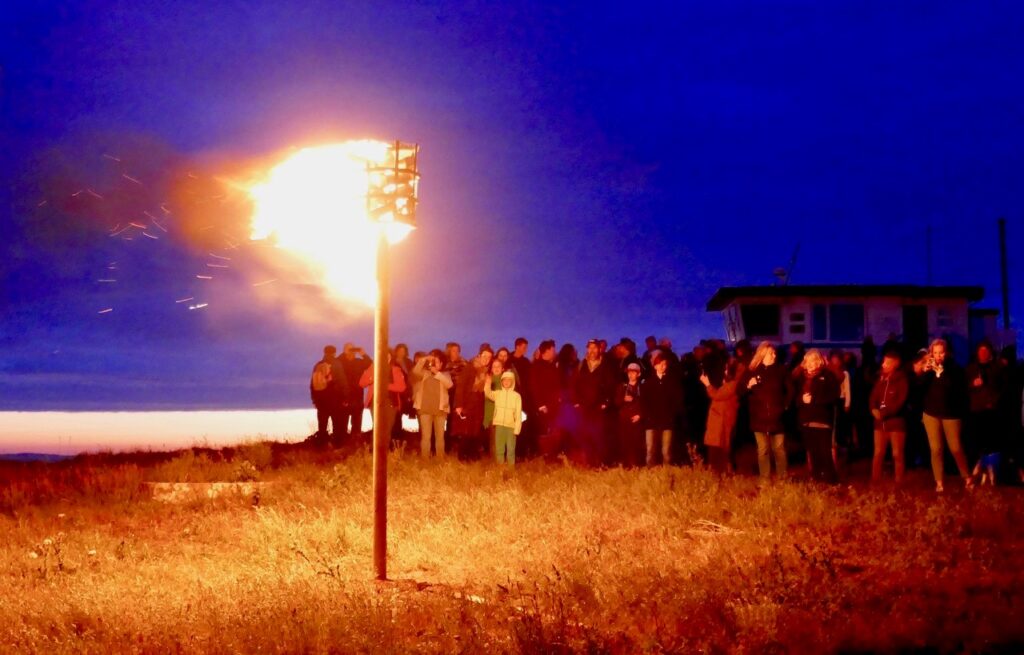 Queen's Platinum Jubilee Beacon in Swanage