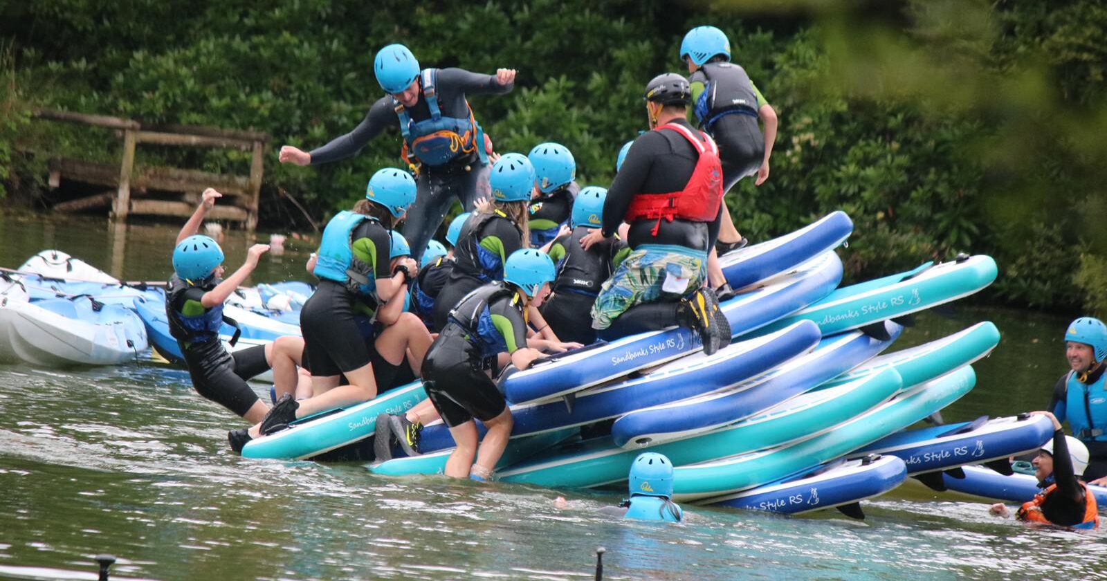 stand up paddleboards stack Summer HAF Programme and Friday Adventure Club