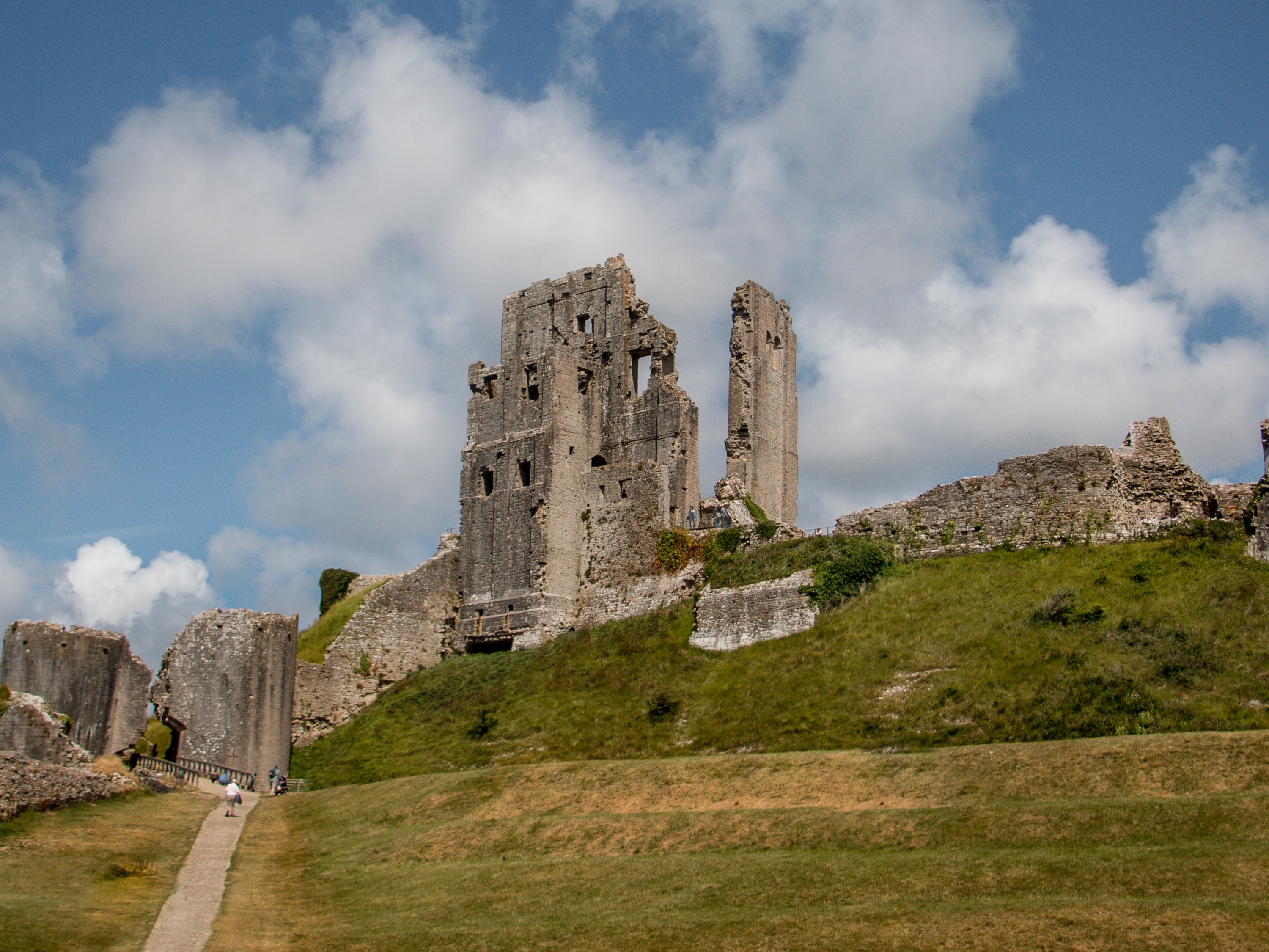 corfe castle purbeck swanage