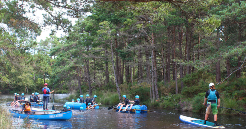 Kids Raft Racing Raft Racing | Team Building Activity | Cumulus Outdoors